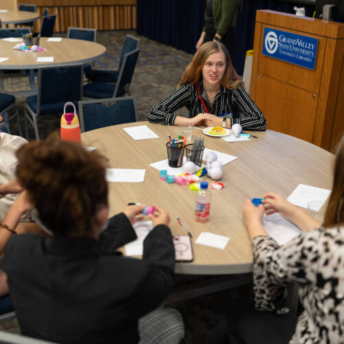 Students having an open discussion